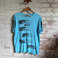 1990s Diesel Blue Graphic T-Shirt