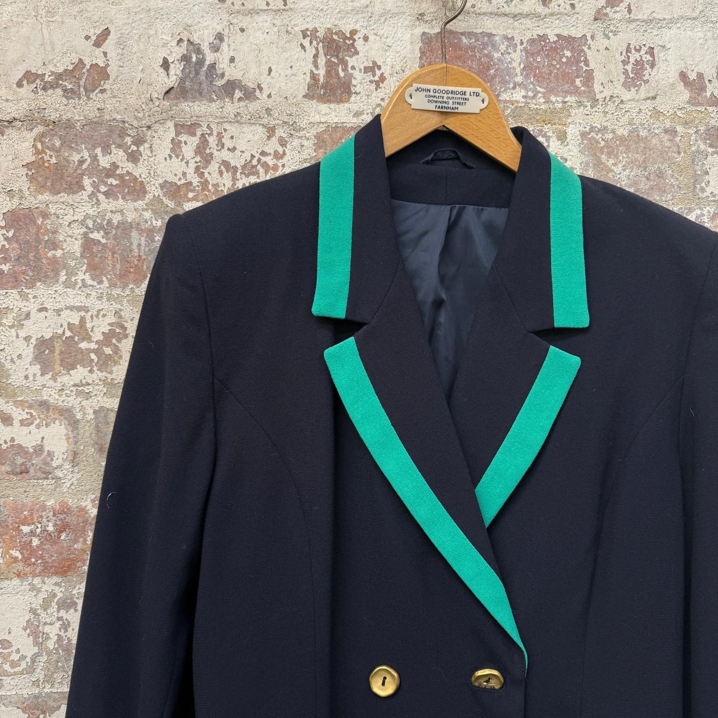 1980s Black First Avenue Blazer