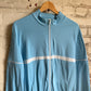1980s Baby Blue Italian Zip Up Track Top