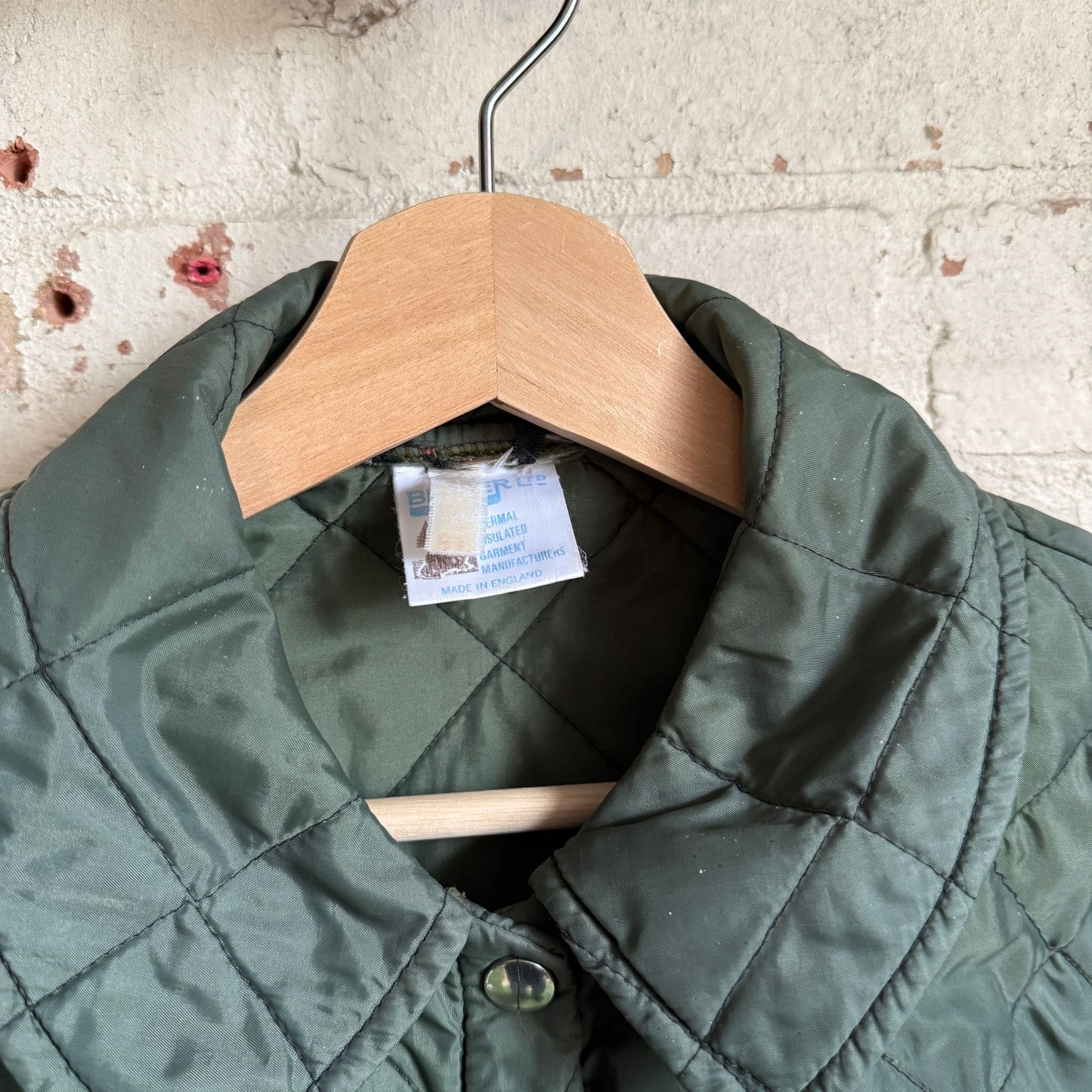 1980s Green Padded Jacket