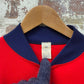 1980s Red & Navy Zip Up Track Top