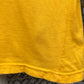 1970s Yellow Bat Wing Blank T-Shirt Top