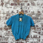 1950s Blue Wool Knitted Jumper