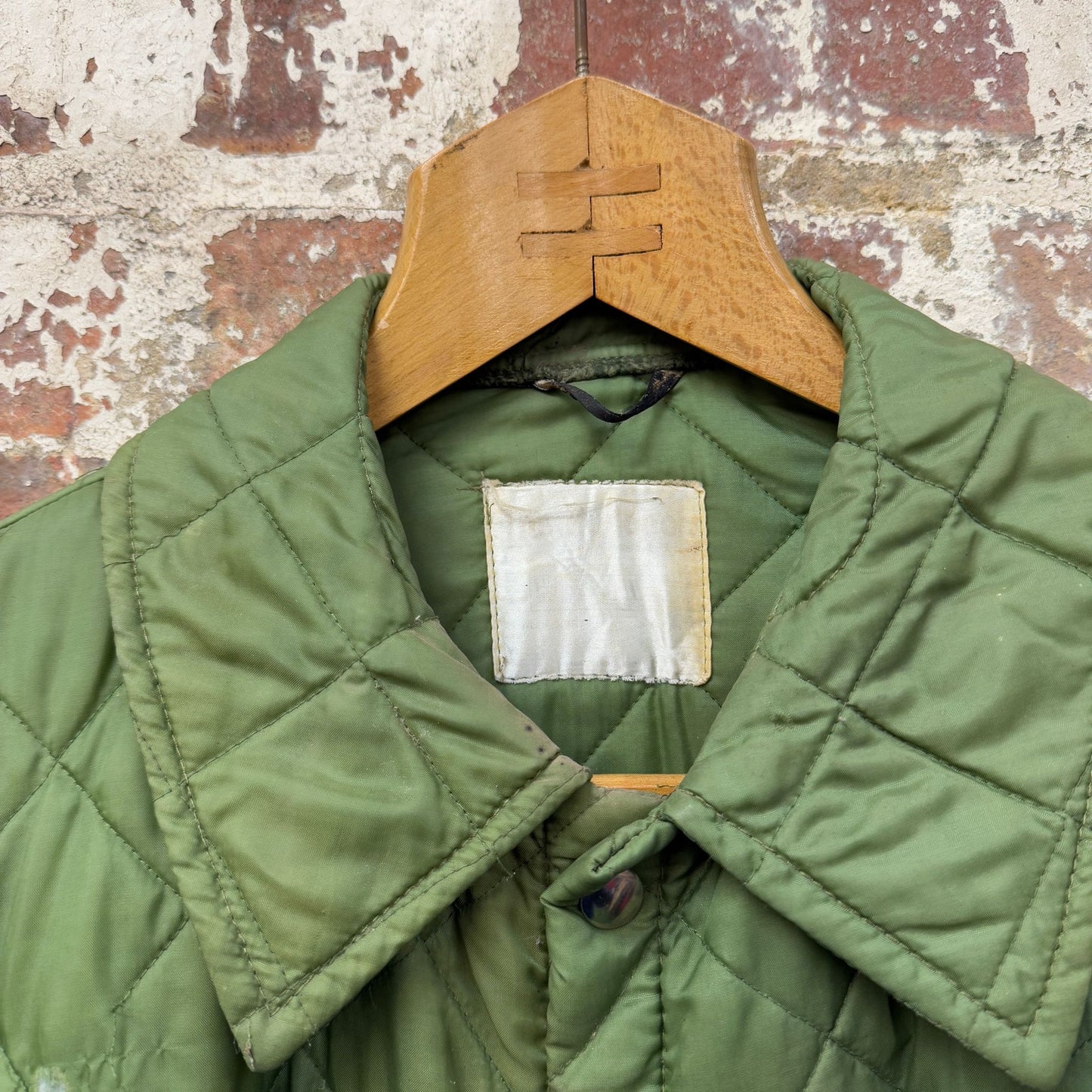 1970s Green Padded Jacket