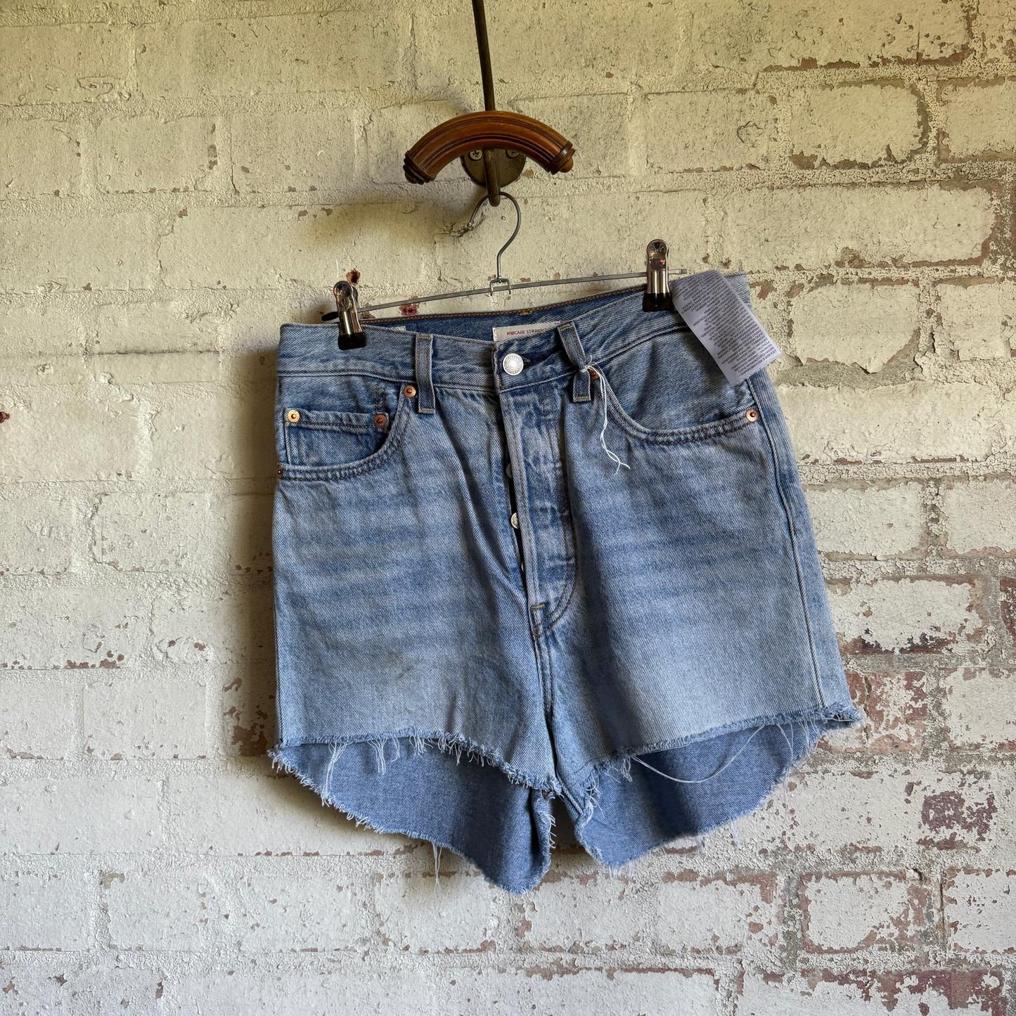 Vintage Blue Levis Shorts