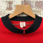 1970s Red Knitted Cycling Zip Track Top