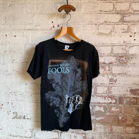1980s Black Immaculate Fools Band Tour Graphic T-shirt