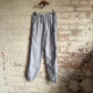 2000s Grey Rebook Tracksuit Sweatpants Bottoms