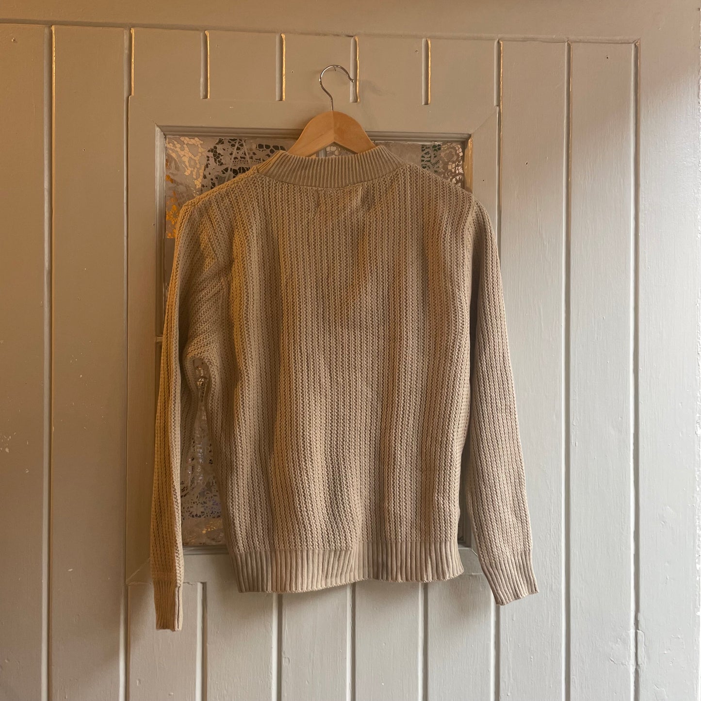 1970S Camel Knitted Jumper