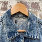 1970s Blue Take Six Denim Sleeveless Jacket
