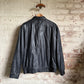 1980s Black Leather St Michael Jacket