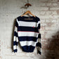 1980s Sailor Striped Knitted Sears Jumper