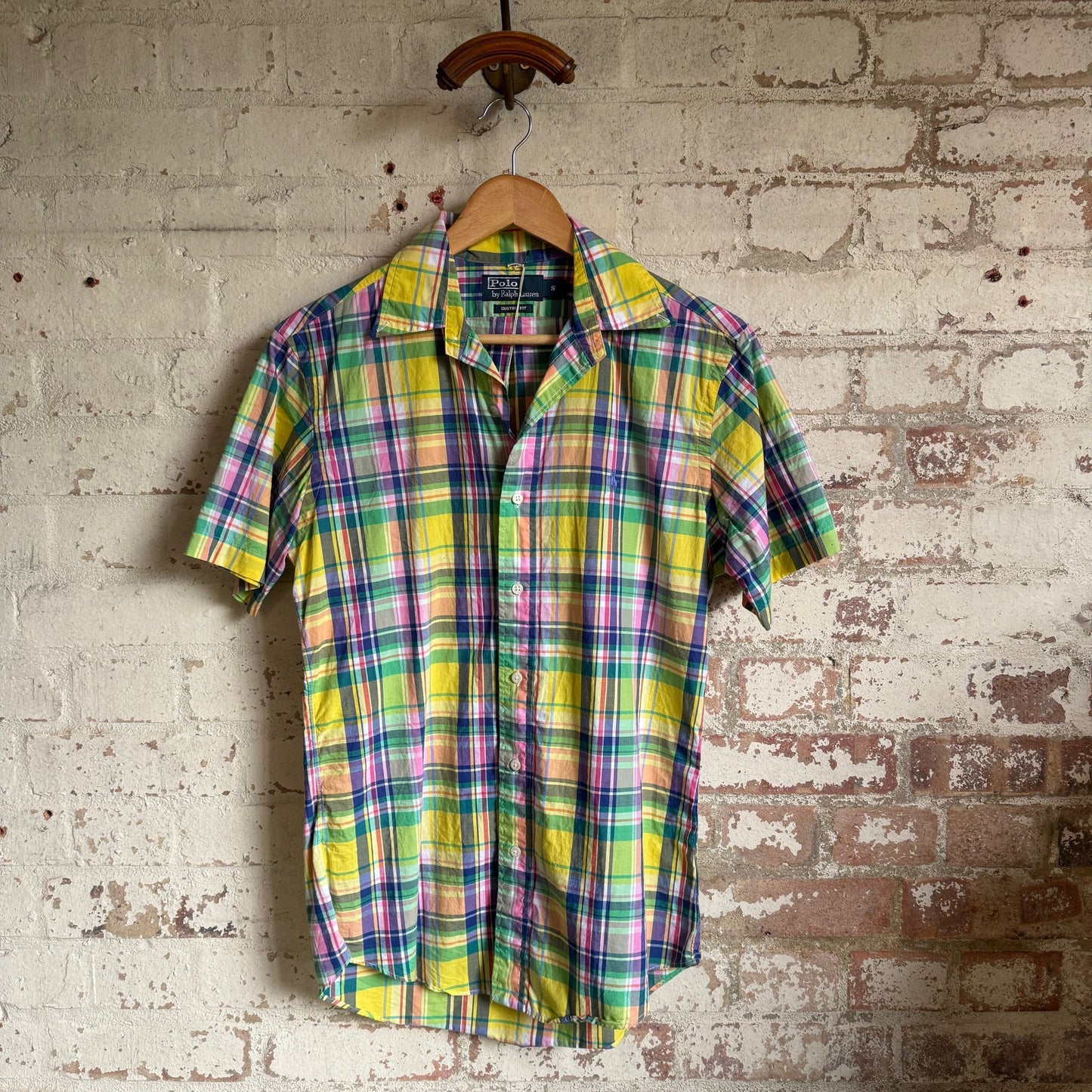 1990s Multicoloured Checked Ralph Lauren Shirt
