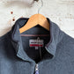 1990s Grey Georgio Zip Fleece Jumper