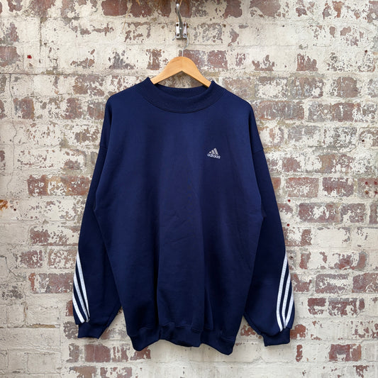 1990s Navy Adidas Sweatshirt