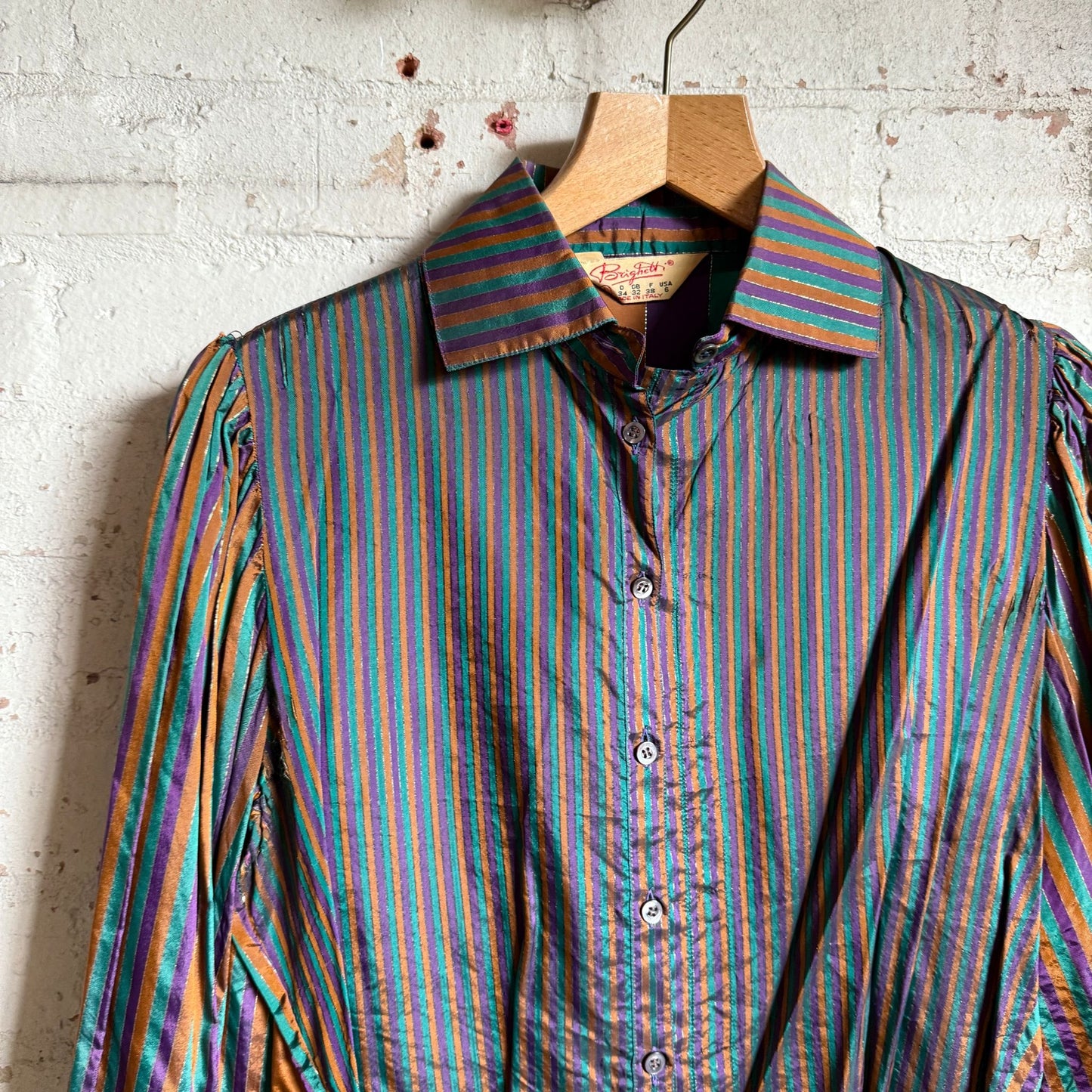 1970s Multicoloured Striped Shirt