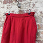 1960s Red Wool Simpson Trousers
