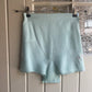 1930s Baby Blue Chiffon Silk Shorts