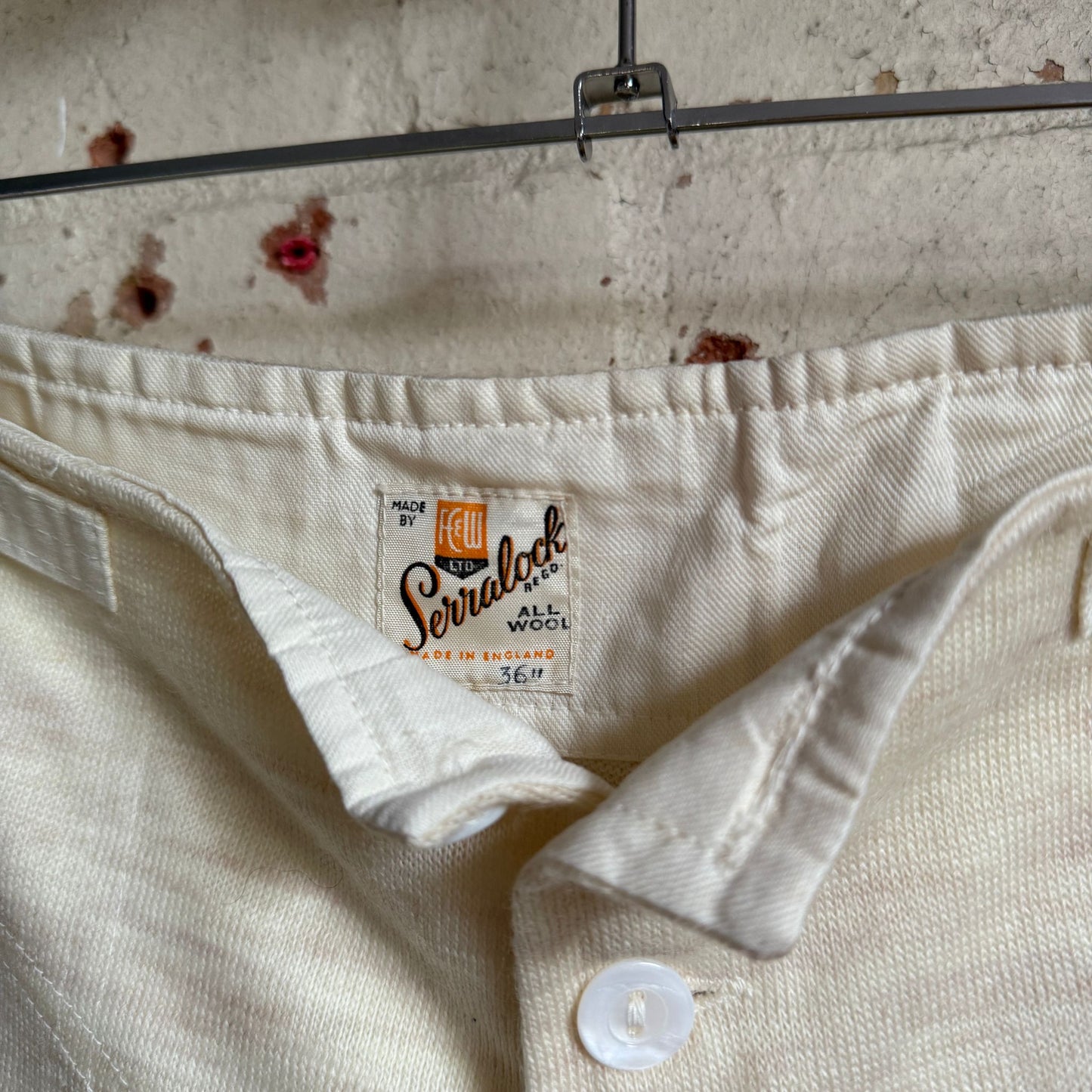 1940s British Wool Thermal Trousers