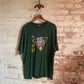 1990s Dark Green Graphic Bingo Tour T-Shirt