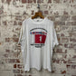 1980s White British Military Graphic T-Shirt