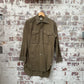 1950s British Military Wool Smock Shirt