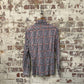 1970s Checkered Dead Stock Italian Button Up Shirt