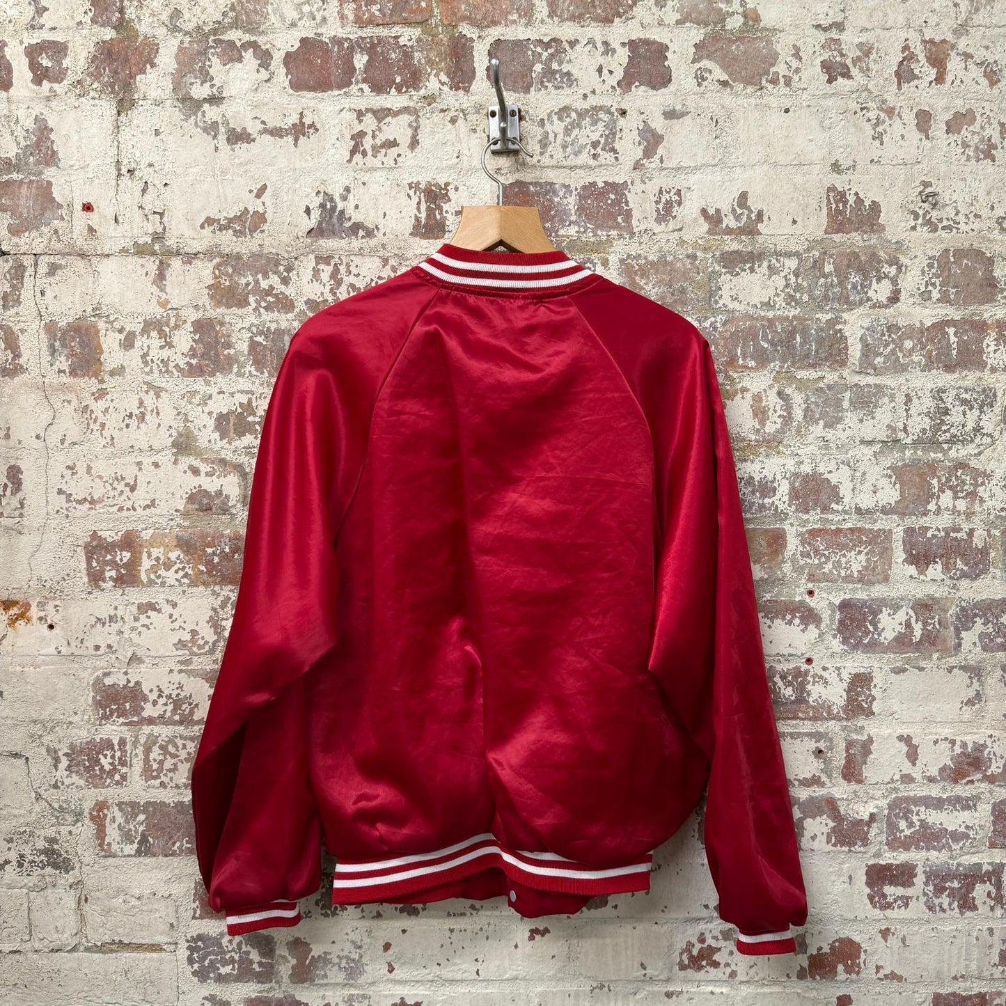 1980s Red U of L College Bomber Jacket