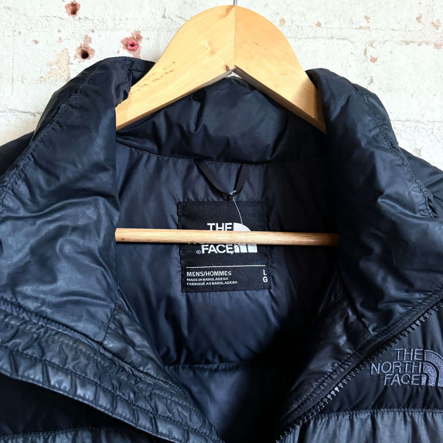 Black The North Face Puffer Gillet Jacket