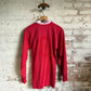 1960s British Red Rugby Shirt