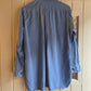 1960s Blue British Military Heavy Cotton Shirt