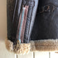 1960s Brown Leather Flight Aviator Jacket