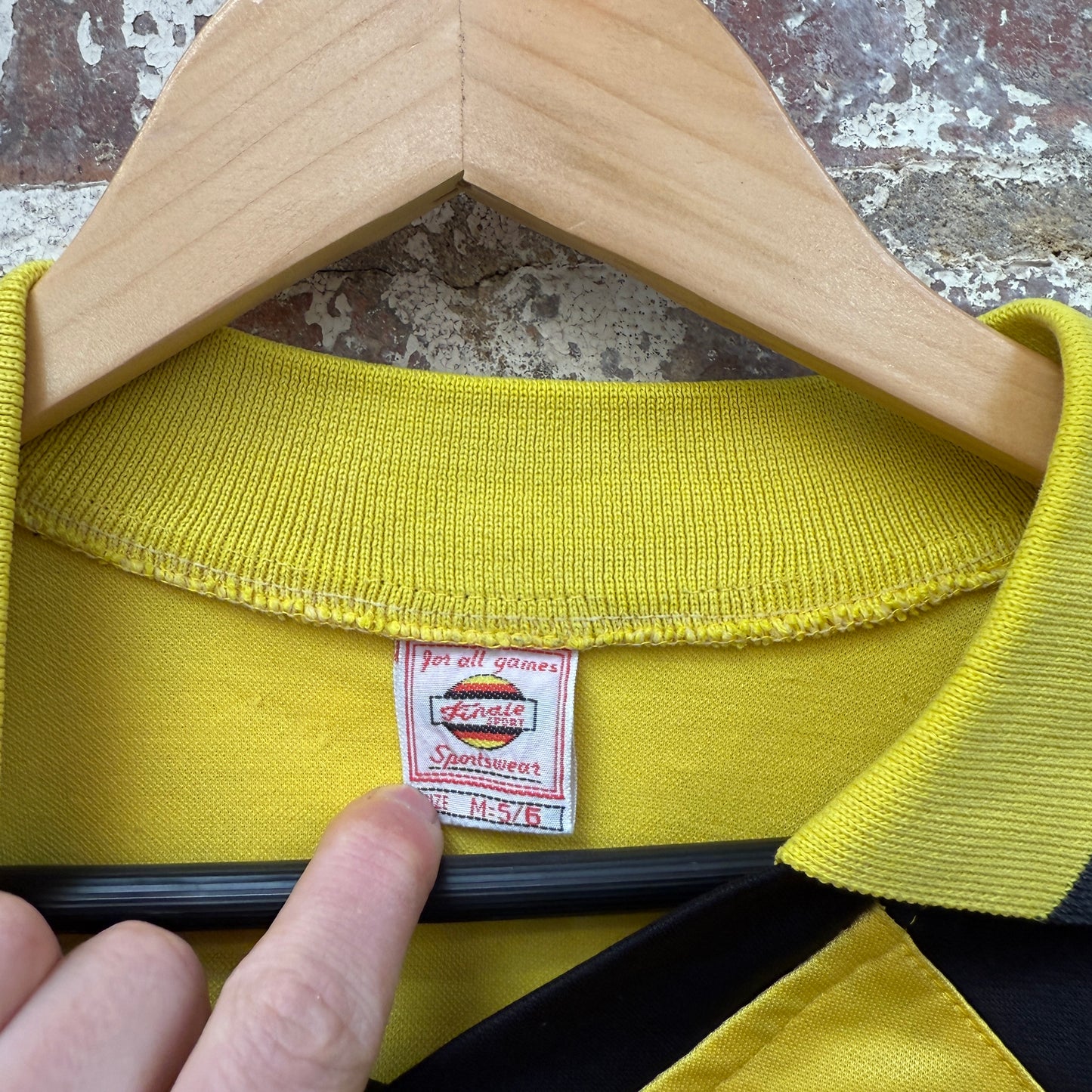 1980s German Football Template Graphic long Sleeve Top