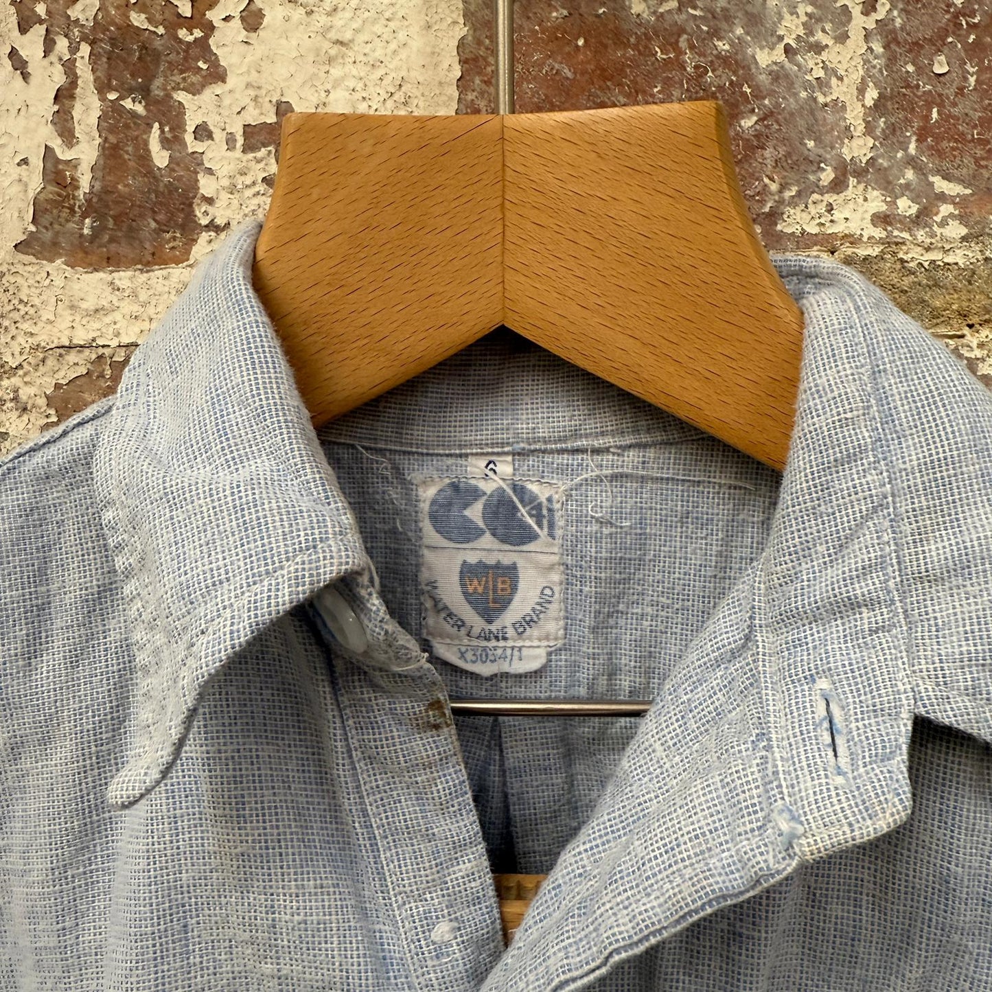 1940s Blue CC41 Button Up Shirt