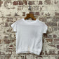1970s White Knitted T-shirt