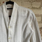 1960s White Van Hausen Towelling Cardigan