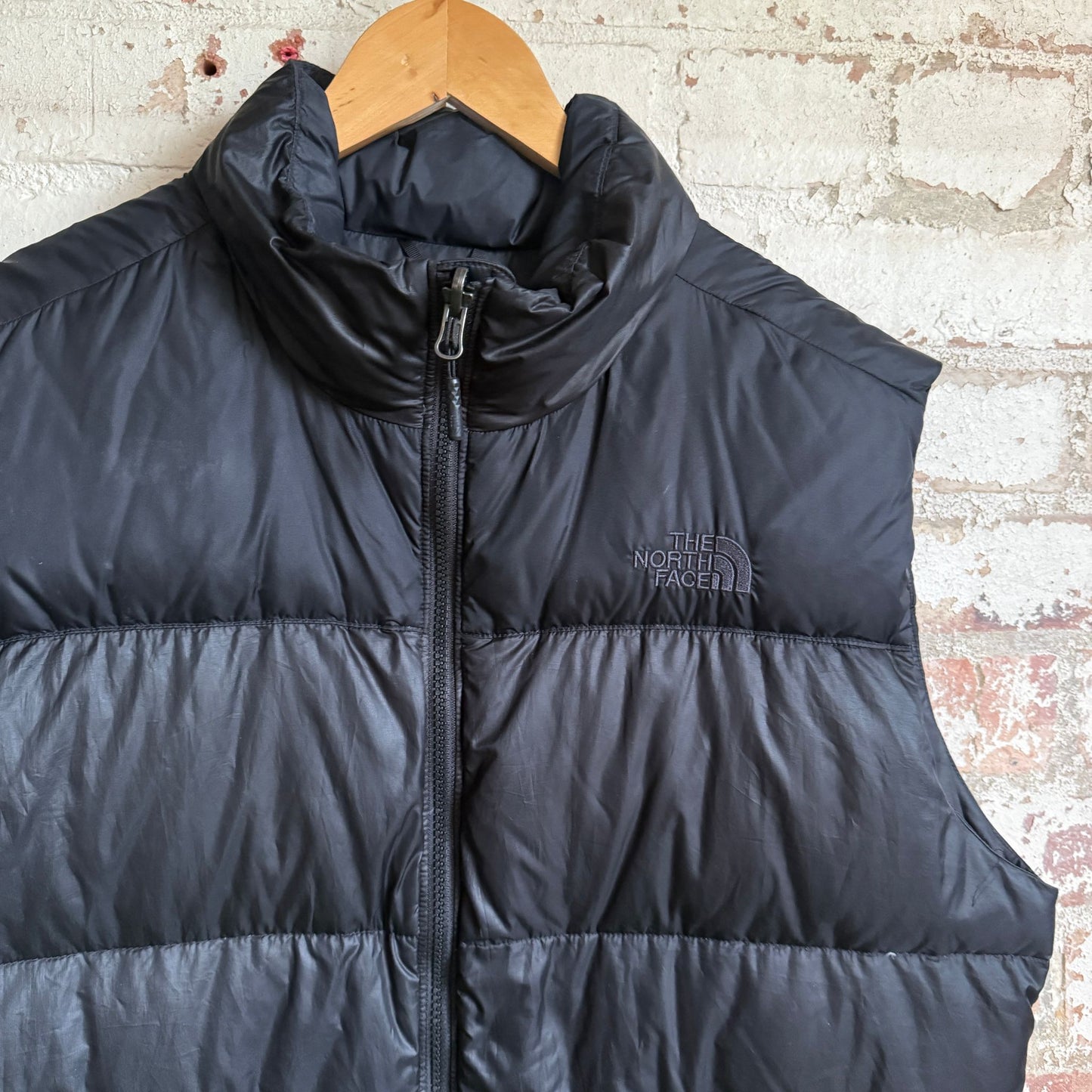 Black The North Face Puffer Gillet Jacket