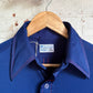 1970s Blue JC Penney Dagger Collar Shirt