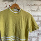 1970s Yellow Striped Knitted T-Shirt