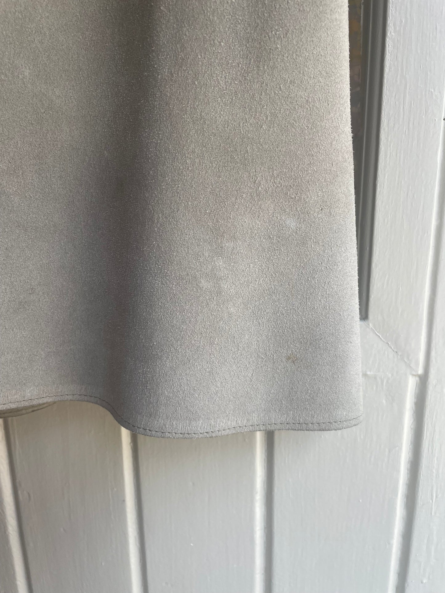 1970s Suede Two Piece