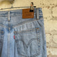 Vintage Blue Levis Shorts