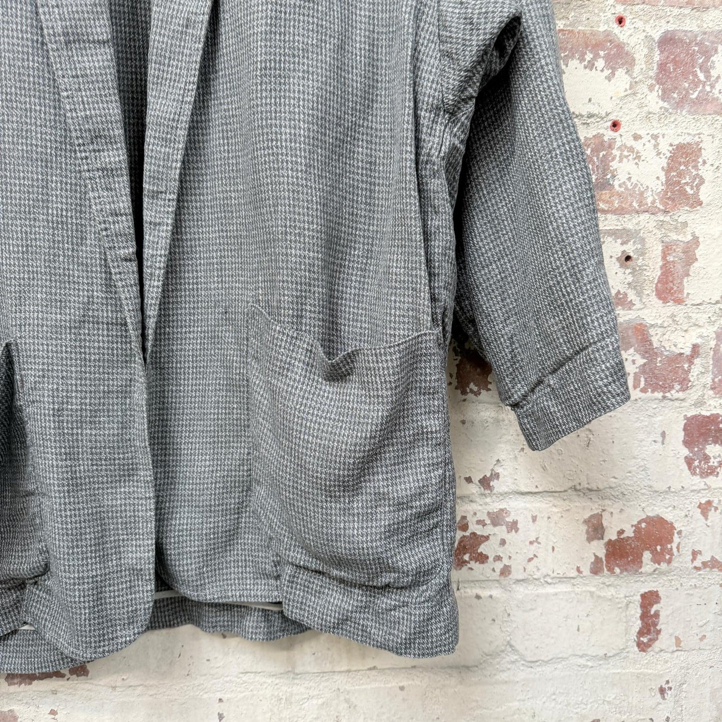 1980s Grey Kenzo Blazer Style Jacket