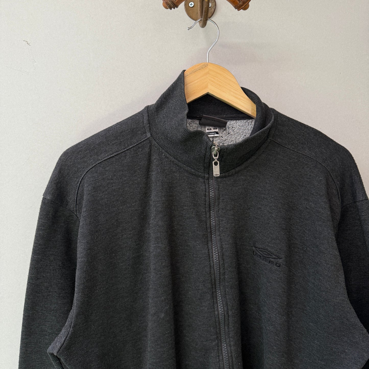 Dark Grey Umbro Zip Sweatshirt