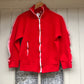 1970s Red Zip Up Track Top
