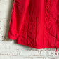 1980s Red Unusual Zip Ski Padded Jacket