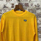 1970s Yellow ‘NR’ Football Template Long Sleeve Top
