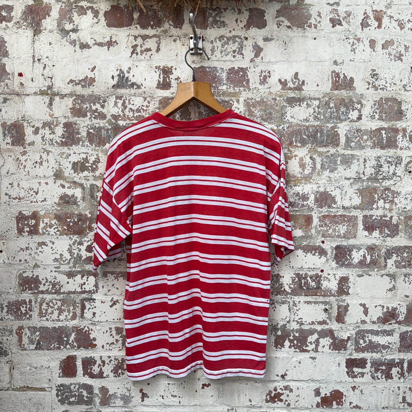 1980s Striped Distressed T-Shirt