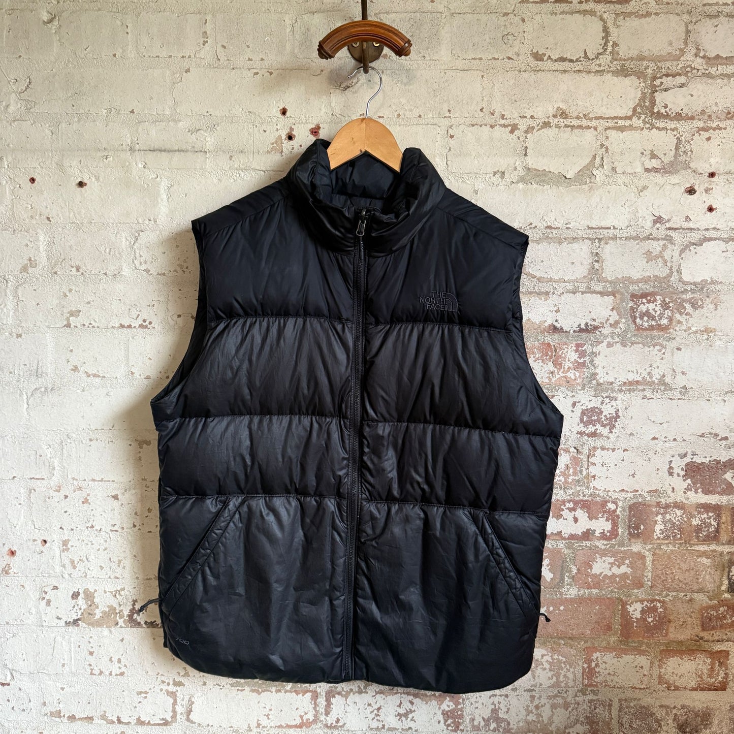 Black The North Face Puffer Gillet Jacket