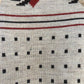 1970s Beige Patterned Tank Top Sweater Vest