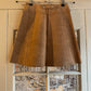 1960s Tan Suede Mini Skirt